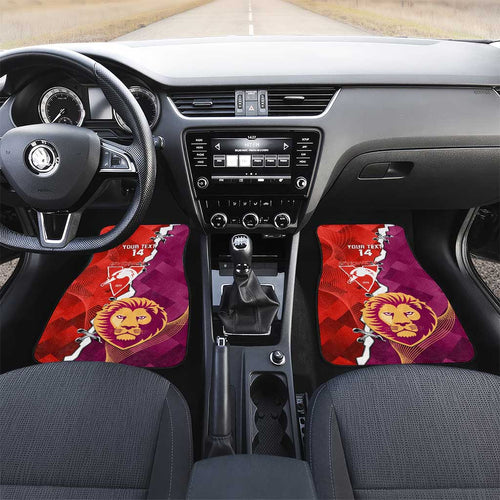 Custom Swans And Lions Football Car Mats 2024 Go Champions Final Dynamic Version