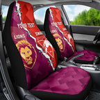 Custom Swans And Lions Football Car Seat Cover 2024 Go Champions Final Dynamic Version