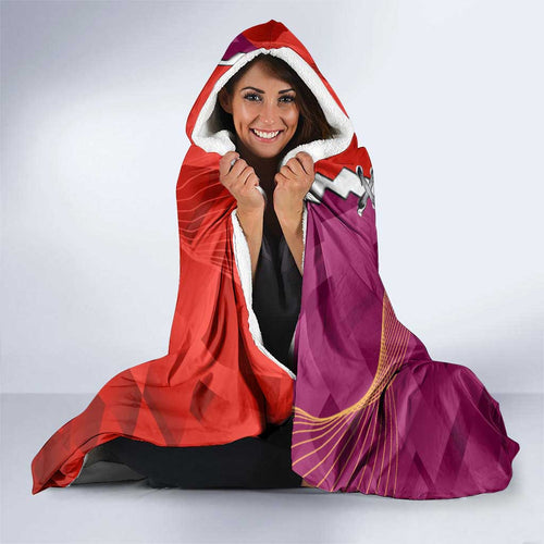 Custom Swans And Lions Football Hooded Blanket 2024 Go Champions Final Dynamic Version