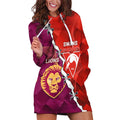 Custom Swans And Lions Football Hoodie Dress 2024 Go Champions Final Dynamic Version