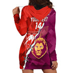 Custom Swans And Lions Football Hoodie Dress 2024 Go Champions Final Dynamic Version