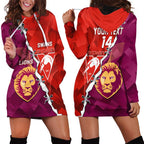Custom Swans And Lions Football Hoodie Dress 2024 Go Champions Final Dynamic Version