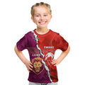 Custom Swans And Lions Football Kid T Shirt 2024 Go Champions Final Dynamic Version
