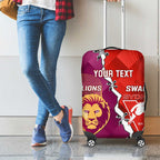 Custom Swans And Lions Football Luggage Cover 2024 Go Champions Final Dynamic Version