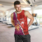 Custom Swans And Lions Football Men Tank Top 2024 Go Champions Final Dynamic Version