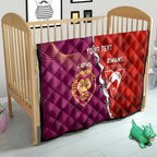 Custom Swans And Lions Football Quilt 2024 Go Champions Final Dynamic Version
