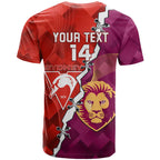 Custom Swans And Lions Football T Shirt 2024 Go Champions Final Dynamic Version