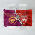 Custom Swans And Lions Football Tablecloth 2024 Go Champions Final Dynamic Version