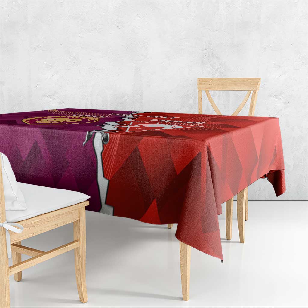 Custom Swans And Lions Football Tablecloth 2024 Go Champions Final Dynamic Version