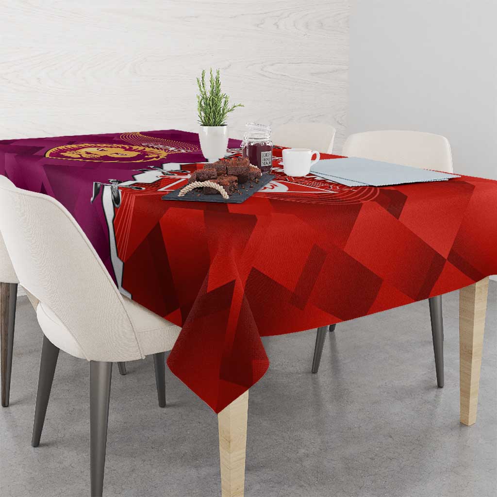 Custom Swans And Lions Football Tablecloth 2024 Go Champions Final Dynamic Version