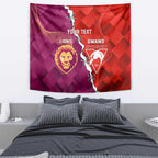 Custom Swans And Lions Football Tapestry 2024 Go Champions Final Dynamic Version