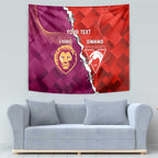 Custom Swans And Lions Football Tapestry 2024 Go Champions Final Dynamic Version