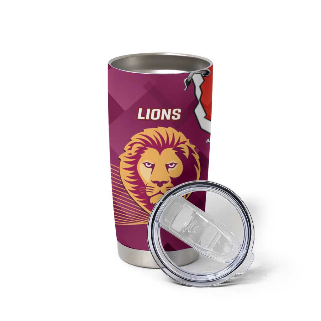 Swans And Lions Football Tumbler Cup 2024 Go Champions Final Dynamic Version