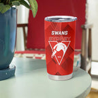 Swans And Lions Football Tumbler Cup 2024 Go Champions Final Dynamic Version