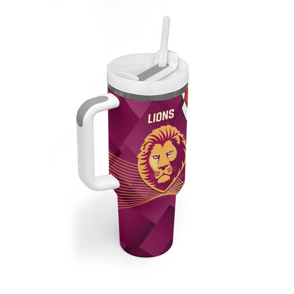 Swans And Lions Football Tumbler With Handle 2024 Go Champions Final Dynamic Version