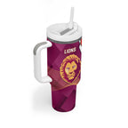 Swans And Lions Football Tumbler With Handle 2024 Go Champions Final Dynamic Version