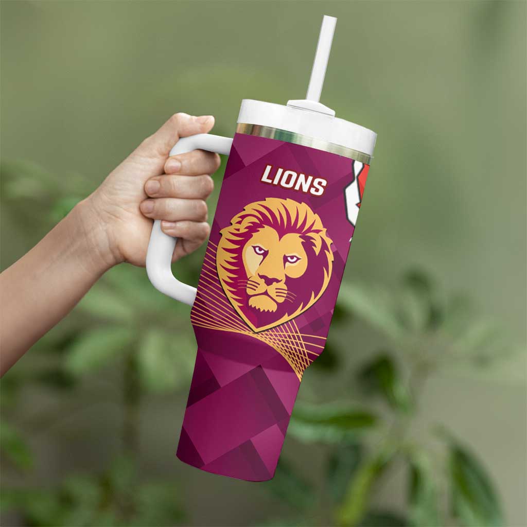 Swans And Lions Football Tumbler With Handle 2024 Go Champions Final Dynamic Version