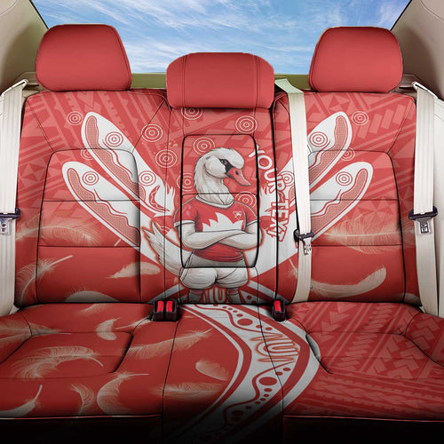 Personalised Swans Football Back Car Seat Cover 2024 Swannies Mascot Go Champions