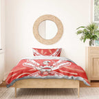 Personalised Swans Football Bedding Set 2024 Swannies Mascot Go Champions