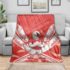 Personalised Swans Football Blanket 2024 Swannies Mascot Go Champions