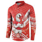 Personalised Swans Football Button Sweatshirt 2024 Swannies Mascot Go Champions