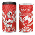 Personalised Swans Football 4 in 1 Can Cooler Tumbler 2024 Swannies Mascot Go Champions