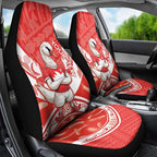 Personalised Swans Football Car Seat Cover 2024 Swannies Mascot Go Champions