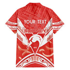 Personalised Swans Football Family Matching Off Shoulder Maxi Dress and Hawaiian Shirt 2024 Swannies Mascot Go Champions