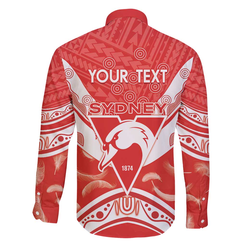 Personalised Swans Football Family Matching Summer Maxi Dress and Hawaiian Shirt 2024 Swannies Mascot Go Champions