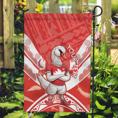 Personalised Swans Football Garden Flag 2024 Swannies Mascot Go Champions