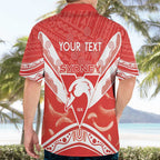 Personalised Swans Football Hawaiian Shirt 2024 Swannies Mascot Go Champions