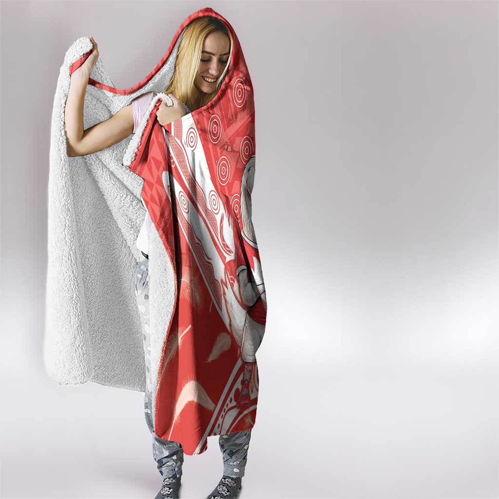 Personalised Swans Football Hooded Blanket 2024 Swannies Mascot Go Champions