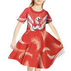 Personalised Swans Football Kid Short Sleeve Dress 2024 Swannies Mascot Go Champions
