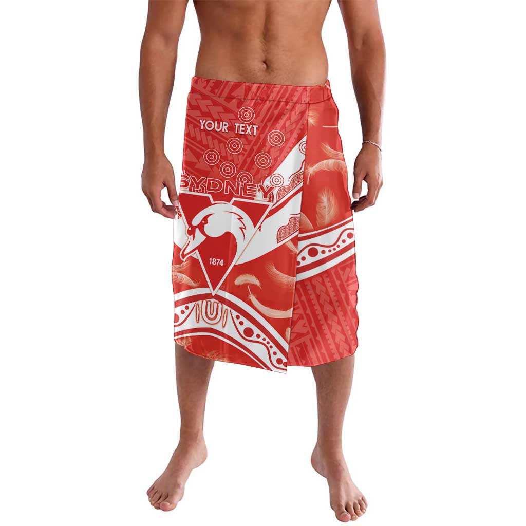 Personalised Swans Football Lavalava 2024 Swannies Mascot Go Champions