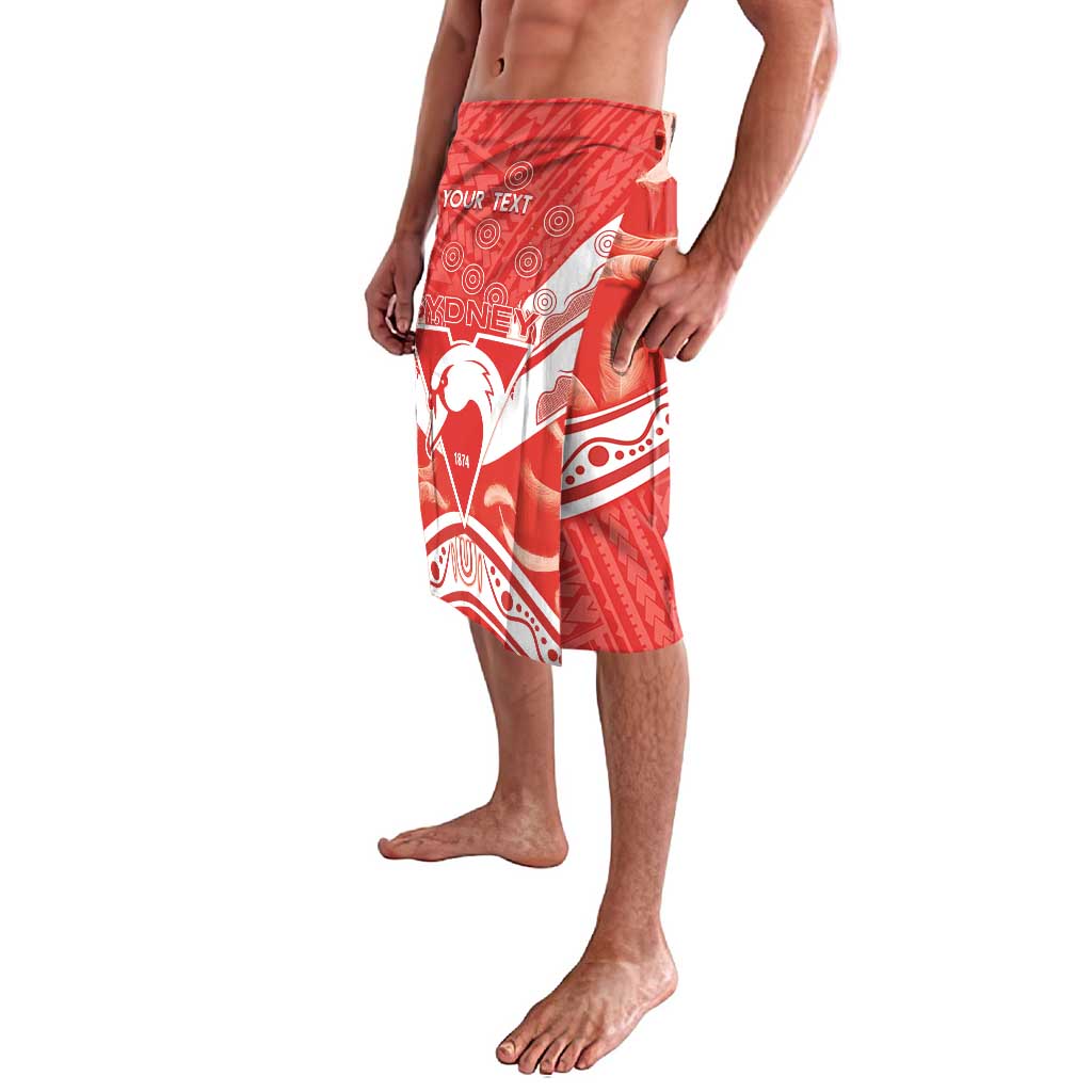 Personalised Swans Football Lavalava 2024 Swannies Mascot Go Champions
