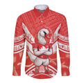Personalised Swans Football Long Sleeve Button Shirt 2024 Swannies Mascot Go Champions
