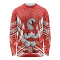 Personalised Swans Football Long Sleeve Shirt 2024 Swannies Mascot Go Champions
