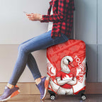 Personalised Swans Football Luggage Cover 2024 Swannies Mascot Go Champions
