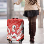 Personalised Swans Football Luggage Cover 2024 Swannies Mascot Go Champions