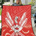 Personalised Swans Football Quilt 2024 Swannies Mascot Go Champions