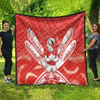 Personalised Swans Football Quilt 2024 Swannies Mascot Go Champions