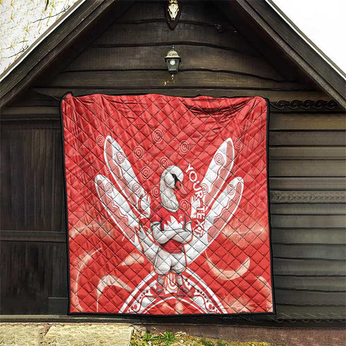 Personalised Swans Football Quilt 2024 Swannies Mascot Go Champions