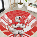 Personalised Swans Football Round Carpet 2024 Swannies Mascot Go Champions
