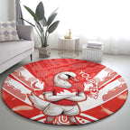 Personalised Swans Football Round Carpet 2024 Swannies Mascot Go Champions