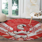 Personalised Swans Football Round Carpet 2024 Swannies Mascot Go Champions