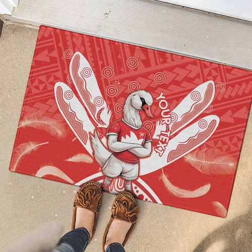 Personalised Swans Football Rubber Doormat 2024 Swannies Mascot Go Champions