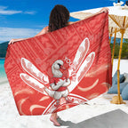 Personalised Swans Football Sarong 2024 Swannies Mascot Go Champions