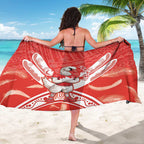 Personalised Swans Football Sarong 2024 Swannies Mascot Go Champions
