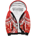 Personalised Swans Football Sherpa Hoodie 2024 Swannies Mascot Go Champions