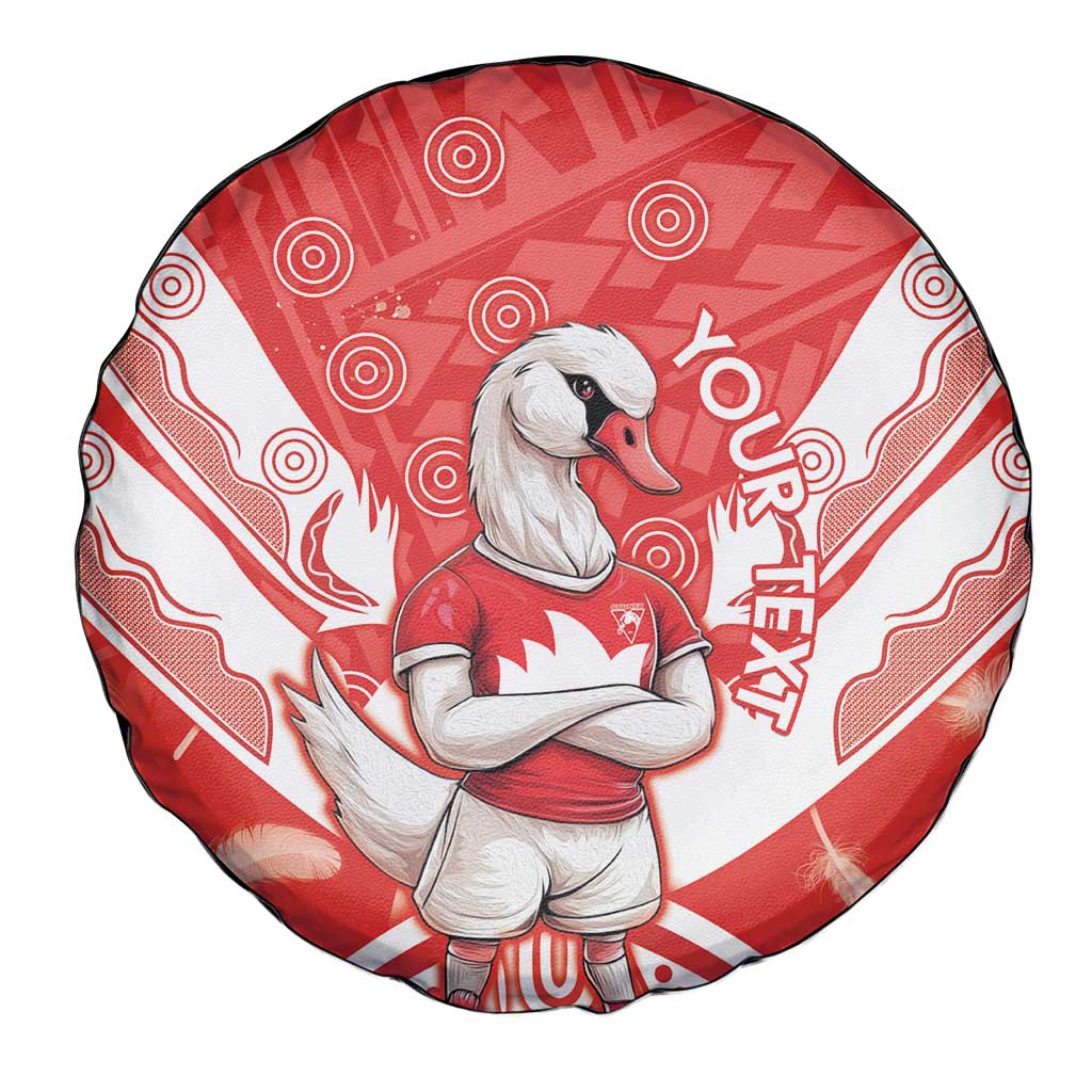 Personalised Swans Football Spare Tire Cover 2024 Swannies Mascot Go Champions